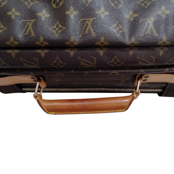 (S6) Authentic Louis Vuitton Travel Bag Satellite 53 Brown Monogram Luxury Vinta - Picture 3 of 9